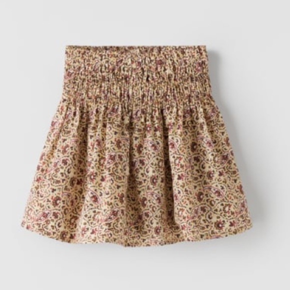 Zara Other - Zara Kids Printed Skirt Patterned NWT